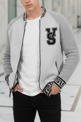 Kardigan KREFOZ GREY