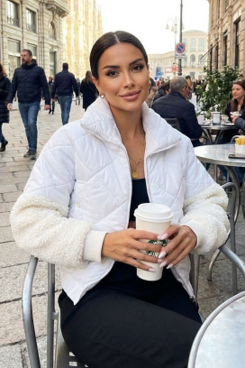 Kurtka OHLANDA WHITE