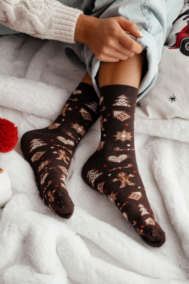 Skarpety VLADERZA BROWN