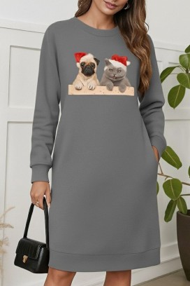 Sukienka ANELRINDA GREY