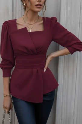 Bluzka RAZBANA BORDO