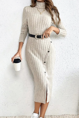 Sukienka BRISOLZA BEIGE