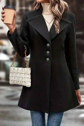 Płaszcz MENDIONA BLACK