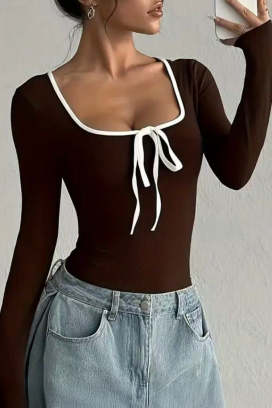 Bluzka VRIONZA BROWN