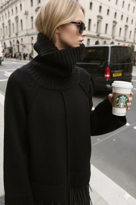 Sweter MLENVILDA BLACK