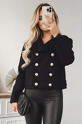 Płaszcz AMGIOLA BLACK