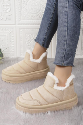 Botki DRONLEFA BEIGE