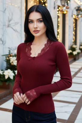 Bluzka SORFONDA BORDO