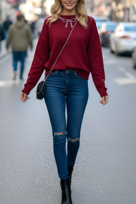 Sweter GLEMALDA BORDO