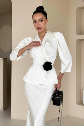 Komplet SATELZA WHITE