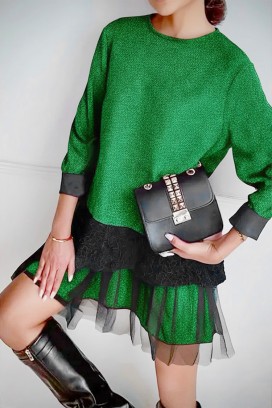 Sukienka SERFIOVA GREEN