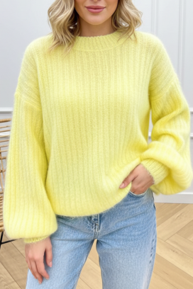 Sweter DROVELDA YELLOW