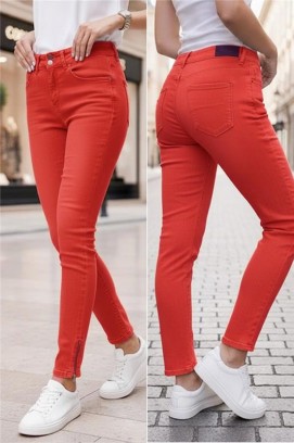Jeansy KRIMIZA CORAL