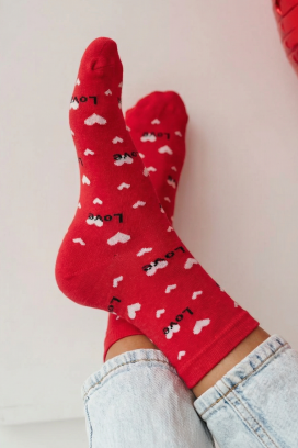 Skarpety FIOMELZA RED