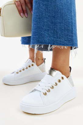 Trampki KLAMELDA WHITE