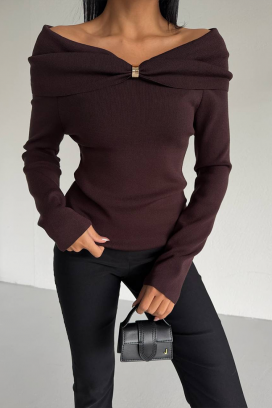 Bluzka GLABILDA BROWN