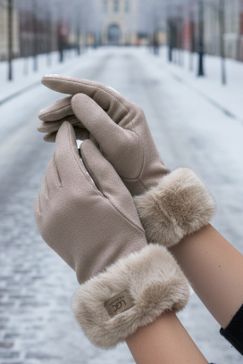 Rękawiczki ELIORJA BEIGE