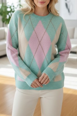 Sweter OLFENZA MINT
