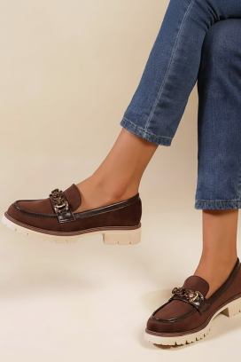 Mokasyny TELONJA BROWN