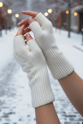 Rękawiczki TOROLFA WHITE