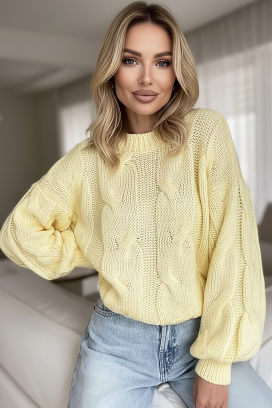 Sweter DRAZILIA YELLOW