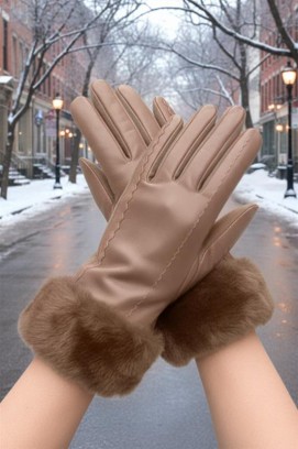 Rękawiczki POLIARZA BEIGE