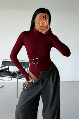 Body-bluzka TEMINSA BORDO