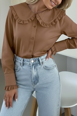 Koszula AFETINA BROWN