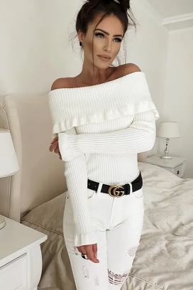 Bluzka PENSOLDA WHITE