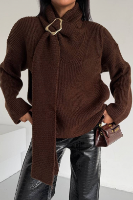 Sweter MIKONZA BROWN