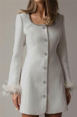 Sukienka MIRFELDA WHITE