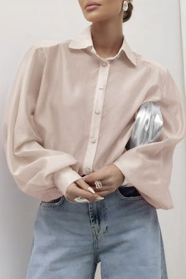 Koszula MIRELZENA BEIGE