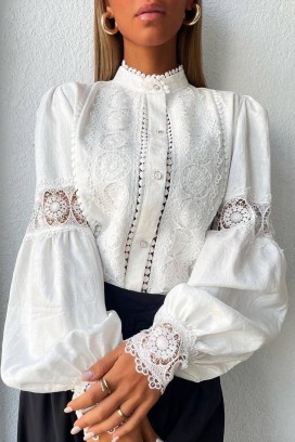 Koszula MARTEMONA WHITE