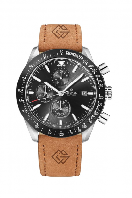 Zegarek Giewont Chronograph Sapphire Black