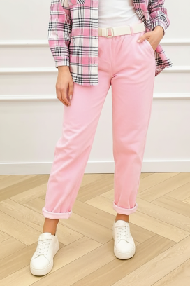 Spodnie PLOVENZINA PUDRA