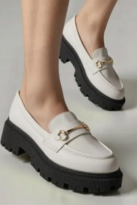 Mokasyny KSIOVERLA ECRU