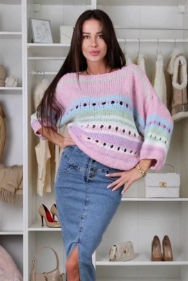 Sweter NARVELA PUDRA