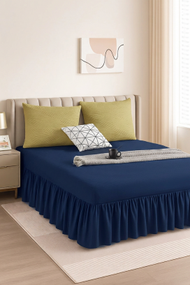 Narzuta na łóżko BENJILFA NAVY 180х200 cm