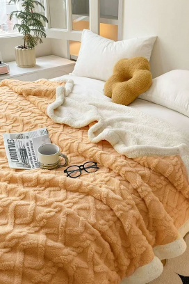 Narzuta na łóżko ERTIOLJA YELLOW 200х220 cm