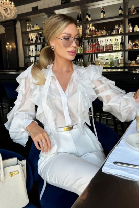 Koszula VOLENZA WHITE