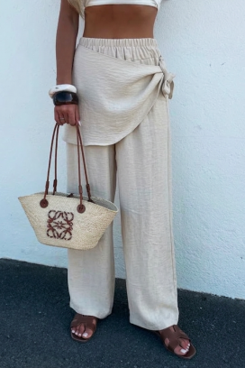 Spodnie DELICIA ECRU