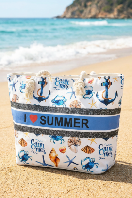 Torba plażowa ZENOVIA BLUE