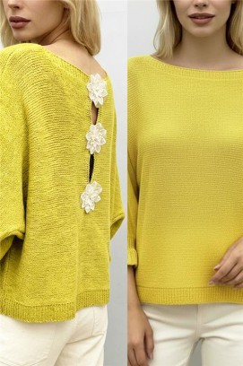 Sweter DARVOLA YELLOW
