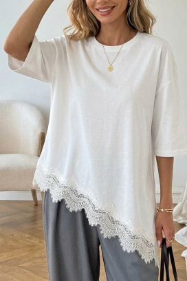 Bluzka VIRZENA WHITE