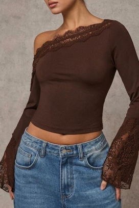 Bluzka ZAROLIA BROWN