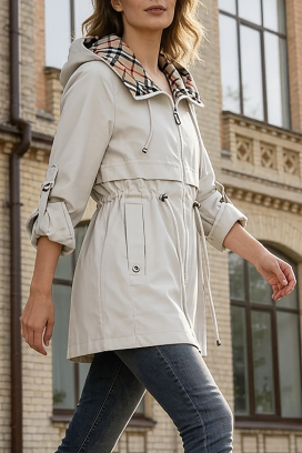 Kurtka ZAVORIA ECRU