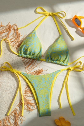 Strój kąpielowy HILNEGA YELLOW