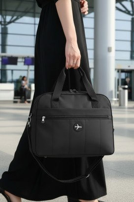 Torba podróżna WINDINZA BLACK – zgodna z wymaganiami Ryanair/Wizz Air