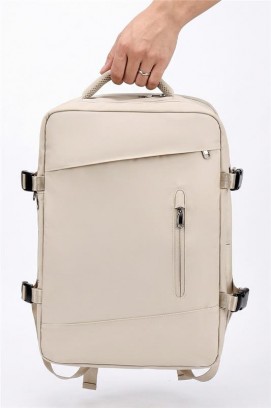 Plecak podróżny WINZONA ECRU – zgodny z wymogami Ryanair/Wizz Air