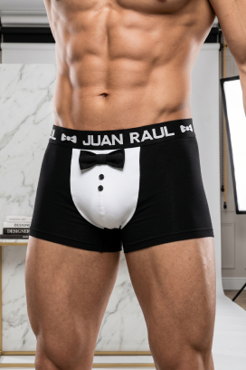 ​Wesołe męskie bokserki SORANO BLACK